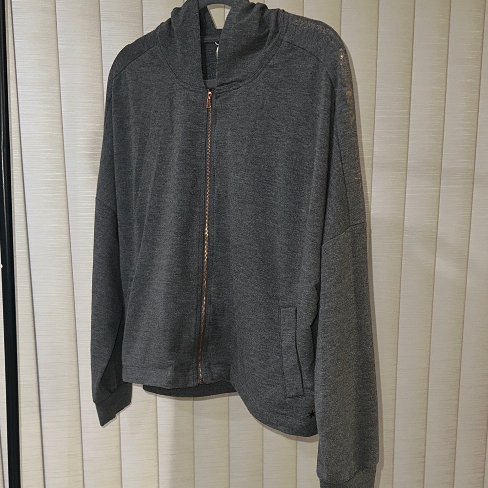 Splendid Charcoal Gray Lightweight Jacket - image 1